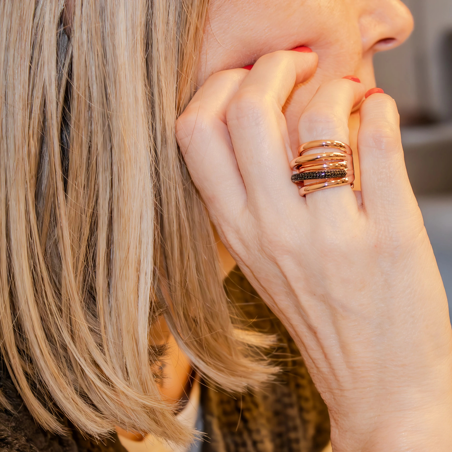 Anillo Serenity Black